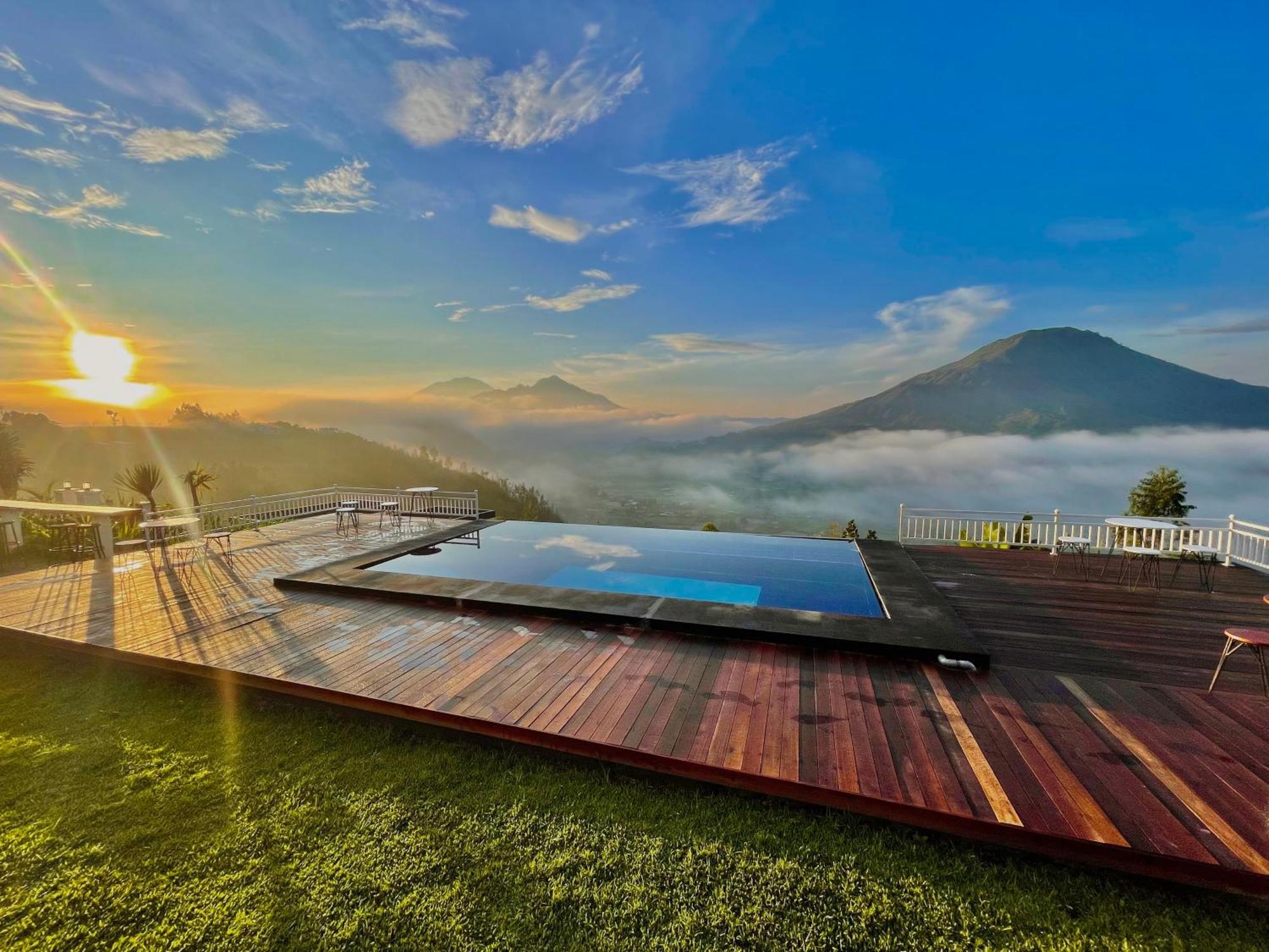 Bed and Breakfast Pinggan Caldera Baturaja  Exterior foto